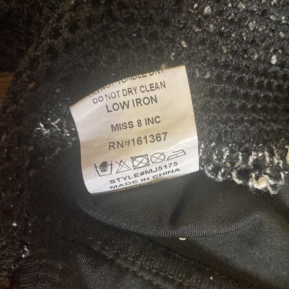 Miss 8 crocheted jumpsuit size small - Picture 10 of 10